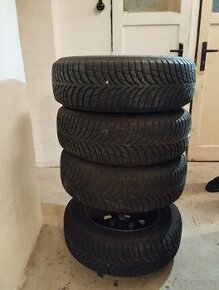 Pneumatiky 4ks zimní GOODYEAR 185/65 R15 +disky - 1