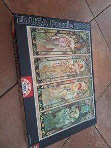 PUZZLE The times of the day / A.Mucha / Educa