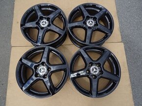 Alu disky černé na Mercedes 16", 5x112, ET 46, šíře 6J