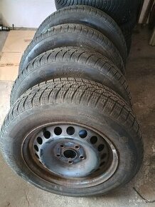 4x zimní kola 195/65 R15 vzorek 6mm Octavia 3, 2, Seat, vw - 1