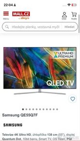 Samsung TV QLED 55" - 1