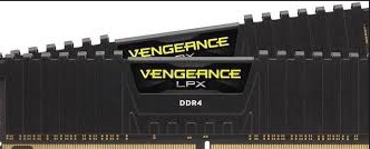 16GB RAM 2x Corsair 16GB KIT DDR4 3600MHz CL16 Vengeance LPX