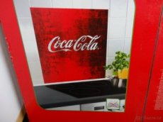 COCA COLA - Skleněná deska na zeď 60x70cm - 1