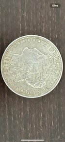 Střilbrný dollar Morgan - 1