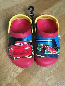 Crocs Cars Blesk McQueen Clog vel.32/33 (J1)