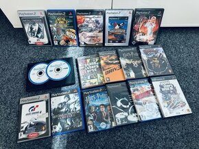 - PS2 Sony konzole+ hry -