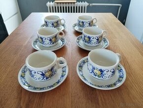 VINTAGE KÁVOVÝ SERVIS VILLEROY A BOCH LUCEMBURSKO - 1