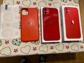 iPhone 11 64GB red, top stav