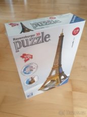 Puzzle 3D Eiffelova věž