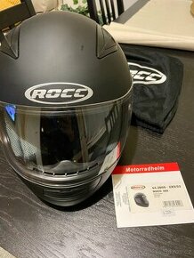 Moto integrální přilba helma Rocc 380 2XS/52 černá - 1