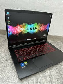 ZÁRUKA 2027-HERNÍ NOTEBOOK MSI - i7 12gen/RTX4060 8GB