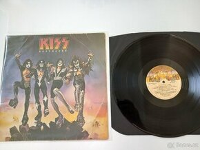 KISS „Destroyer „ /Casablanca 1976/ obal:VG /v tvrdom ochra - 1