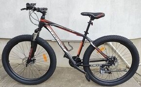 Horský FATbike 18 ALUMINIUM rám 27,5 kola Shimano převody