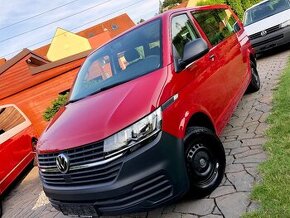 Obrázek k inzerátu: VW Transporter T6.1 LONG-97 tis.km-DPH-barva RED Multivan