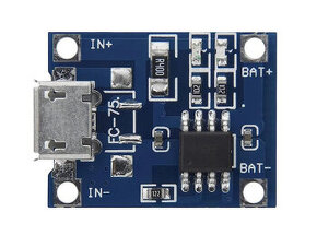 Nabíječka Li-ion článku TP4056 arduino