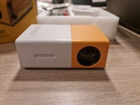 HD Mini LED projektor YG300 USB, HDMI oranžový