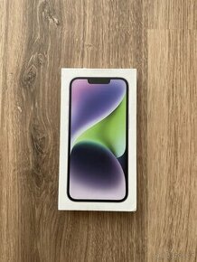 iPhone 14 – 128 GB NOVÝ (fialový) Sériové číslo W30QJ76KT0