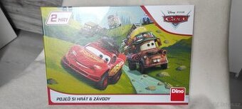 Desková hra - Dino cars - Pojeď si zahrát závody