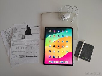 Ipad Pro 12,9 128Gb (2022), pencil, příslušenství, záruka