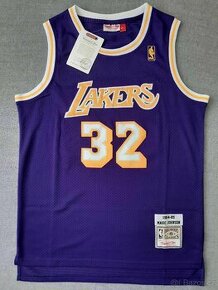 NBA dres Magic Johnson Los Angeles Lakers, basketbal - 1