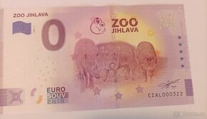 0 euro souvenír Zoo Jihlava rok 2021