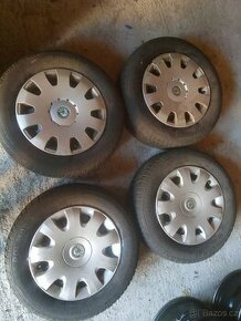 Octavia 6x15 5x112 et43 57,1 + zimní pneu 195/65/15