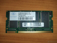 Paměť RAM DDR 256 MB - 1