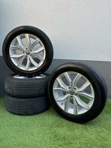 Alu kola 5x112 r18 s letním pneu (fr) - 1