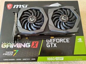 NVIDIA MSI GTX 1660 SUPER GAMING X