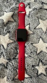 Apple Watch GPS 7 45mm RED, v záruce do 12/24 - 1