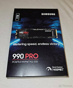 SSD Samsung 990 PRO 1TB M.2 nové, nerozbalené