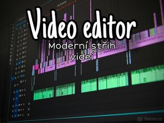 Editor a střihač videí levně