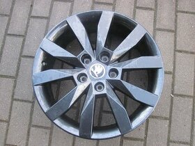 KUSOVKA 1KS ALU ŠKODA 5E0601025N 6x17" . ČERNE'