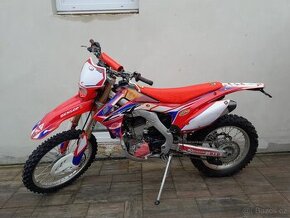 Honda CRF 250 X, 2016, enduro s TP, po servisu