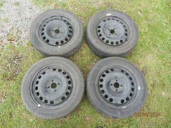 4xObutá letní sada kol na OPEL CORSA D 195/55 R16 ET40