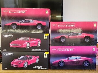 Modely Ferrari 1:18 HotWheels ELITE