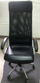 Prodám černou kancelářskou židli MARKUS - IKEA
