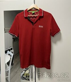 Jak nové Pánské červené triko Hugo Boss v. M nová kolekce