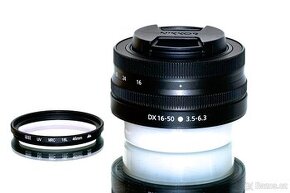 Nikon Z DX 16-50mm f/3,5-6,3 VR + UV filtr NEPOUŽITÝ - 1