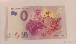 0 euro souvenír Zoo Ústí nad Labem