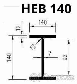 ocelový profil HEB 140
