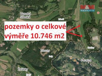 Prodej louky, 10746 m², Machov - 1