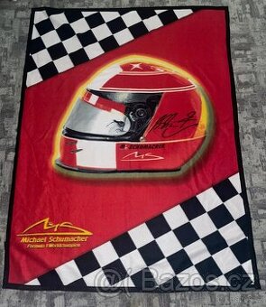 Fleecová deka Michael Schumacher - Ferrari 160x126cm