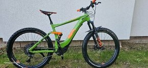 Cube STEREO HYBRID 140  RACE 500 27.5 Green Orange