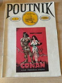 Poutník 1/1991 - CONAN: Lidé černého kruhu (il. Kája Saudek)