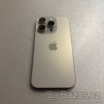 iPhone 15 Pro 256GB natural titan, jako nový