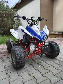 Dětská čtyřkolka atv 150ccm málo jetá