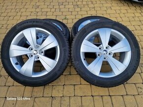 Alu kola zimní sada 5x112 17" Škoda Superb 3, III