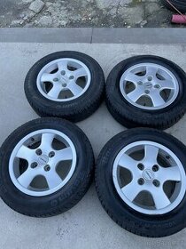 Alu kola 4x108 včetně letních pneu 185/65R14