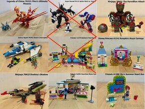 Lego mix Chima, Ninjago, Disney, Friends